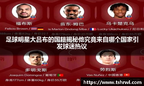 足球明星大吕布的国籍揭秘他究竟来自哪个国家引发球迷热议